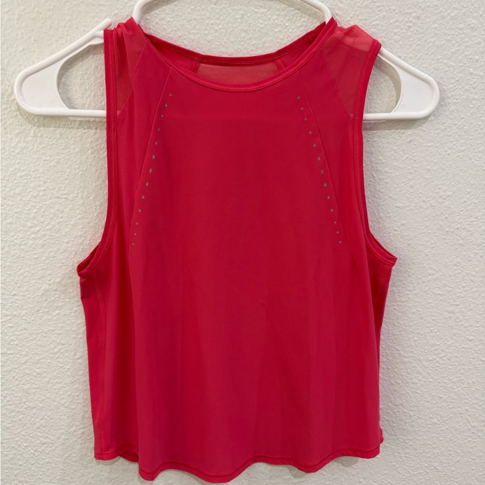 Lululemon Athletica Red Tank Top